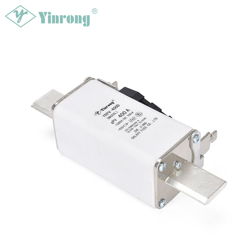 1500VDC 400A NH2XL Solar PV Fuse Link with Striker